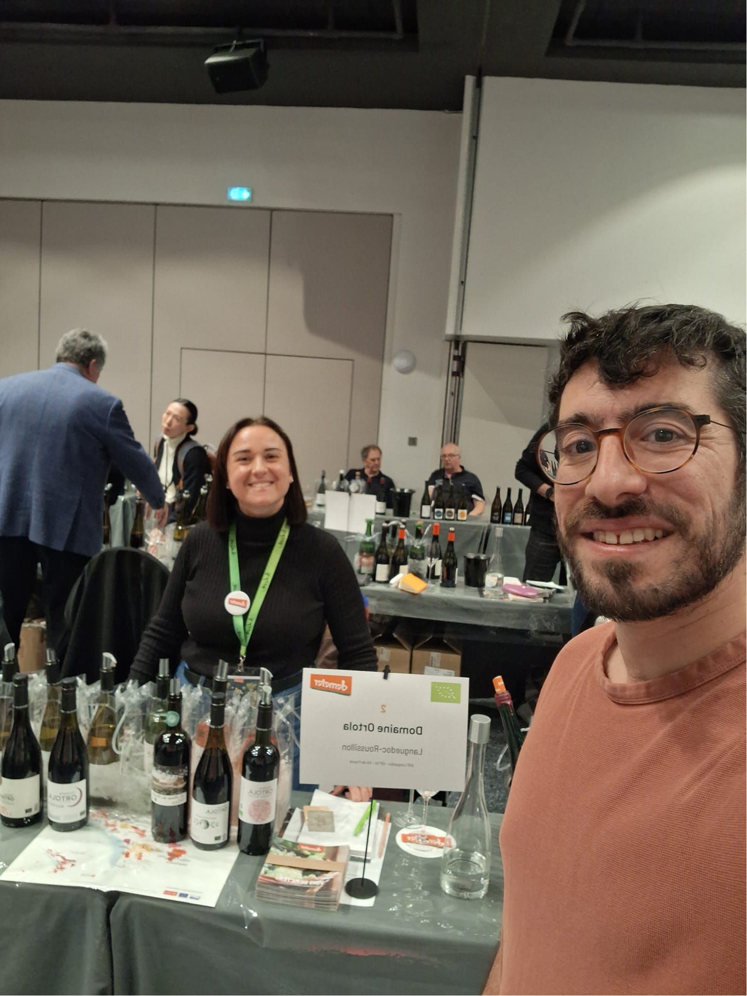 Nelson et Sophie en salon